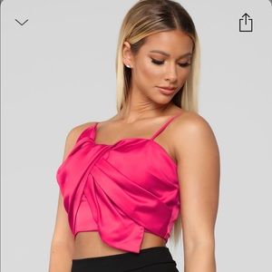 Love Fame Cropped Top